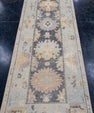 Turkish Oushak Runner Rug 2'9" x 8'7" #16640