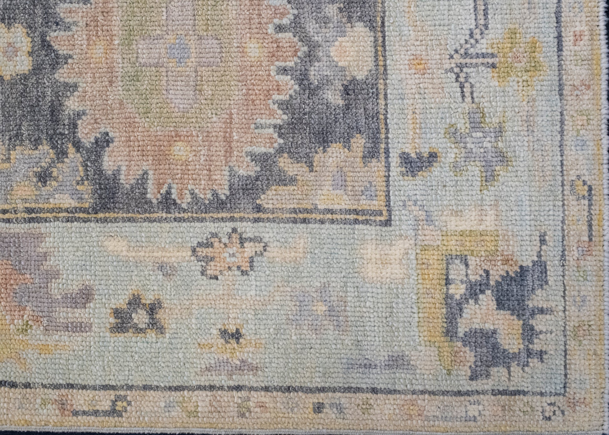 Turkish Oushak Runner Rug 2'9" x 8'7" #16640
