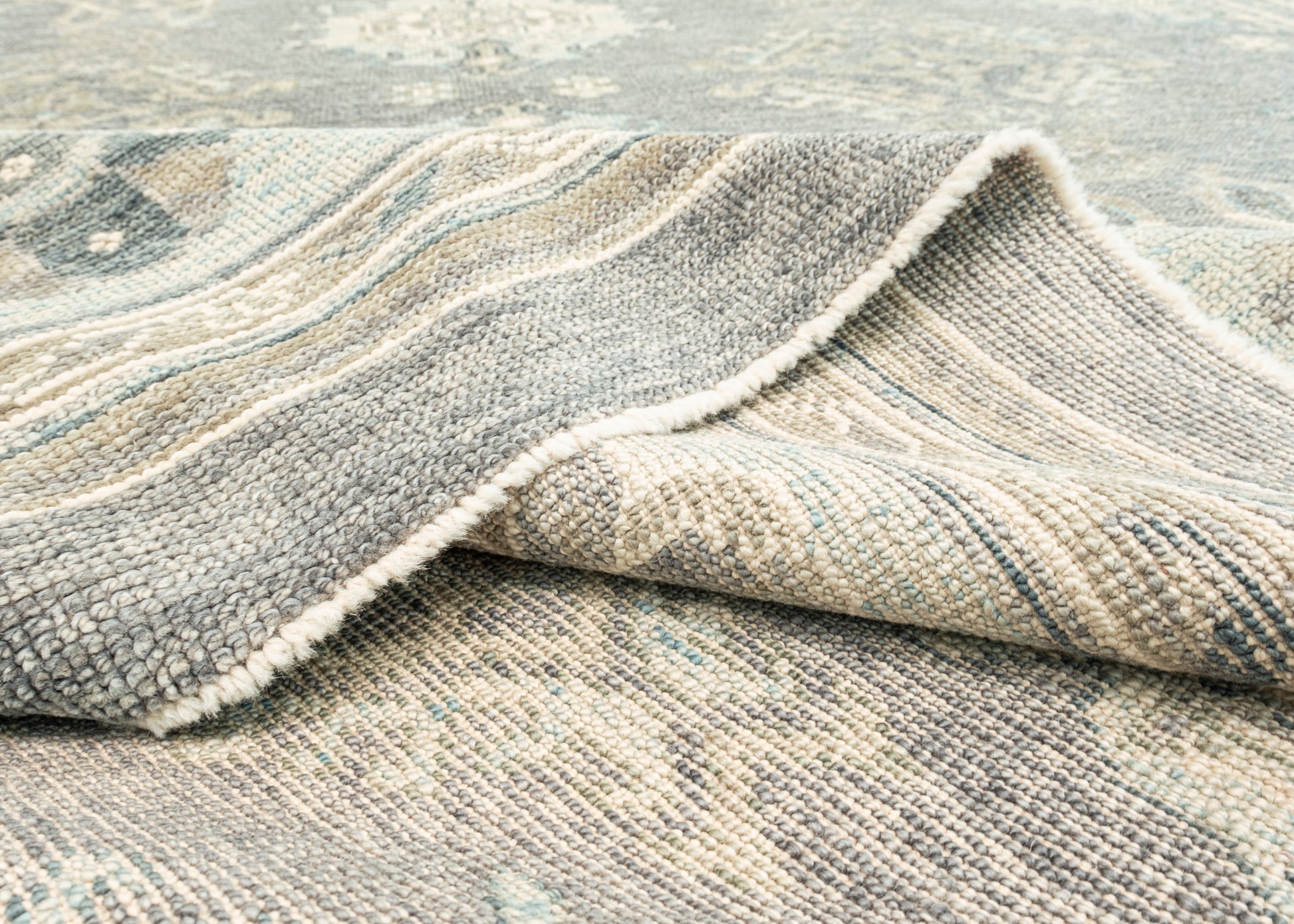 Turkish Oushak Rug 9'3" x 12'1" #12097