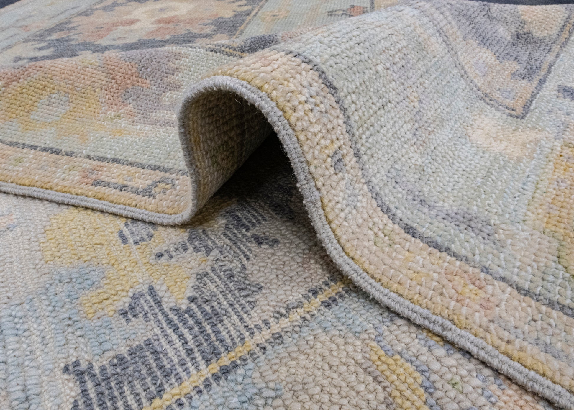 Turkish Oushak Runner Rug 2'9" x 8'7" #16640