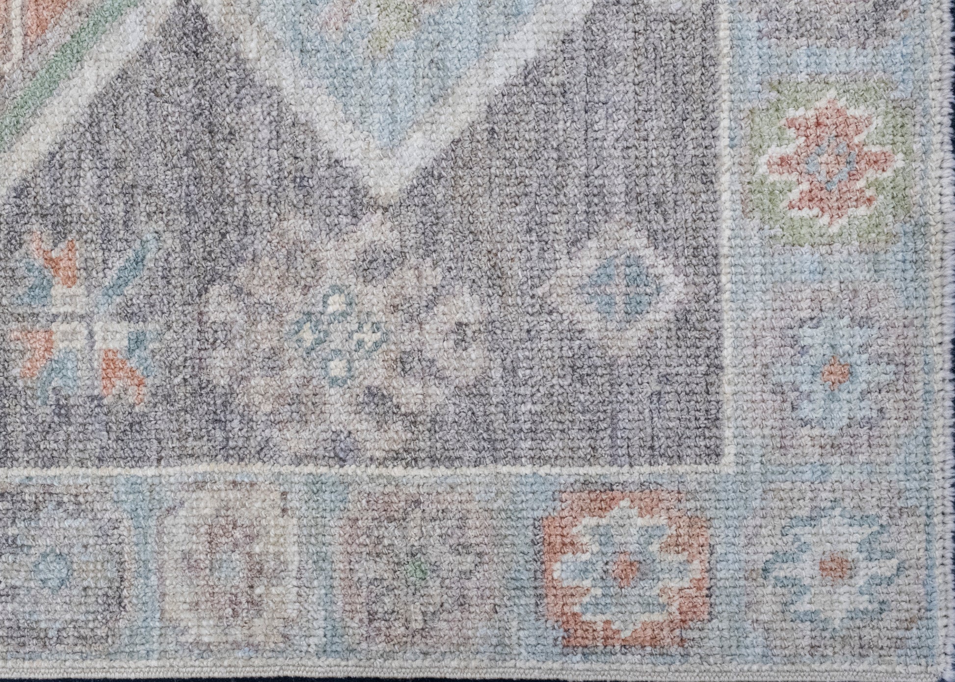 Turkish Oushak Runner Rug 2'8" x 8'3" #16000