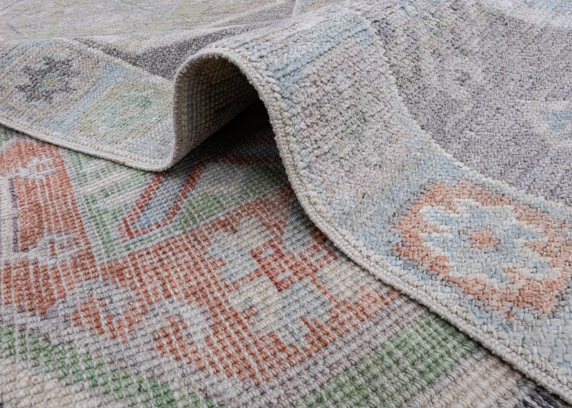 Turkish Oushak Runner Rug 2'8" x 8'3" #16000