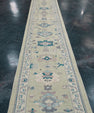 Turkish Oushak Rug Runner 2'9" x 22'3" #7691