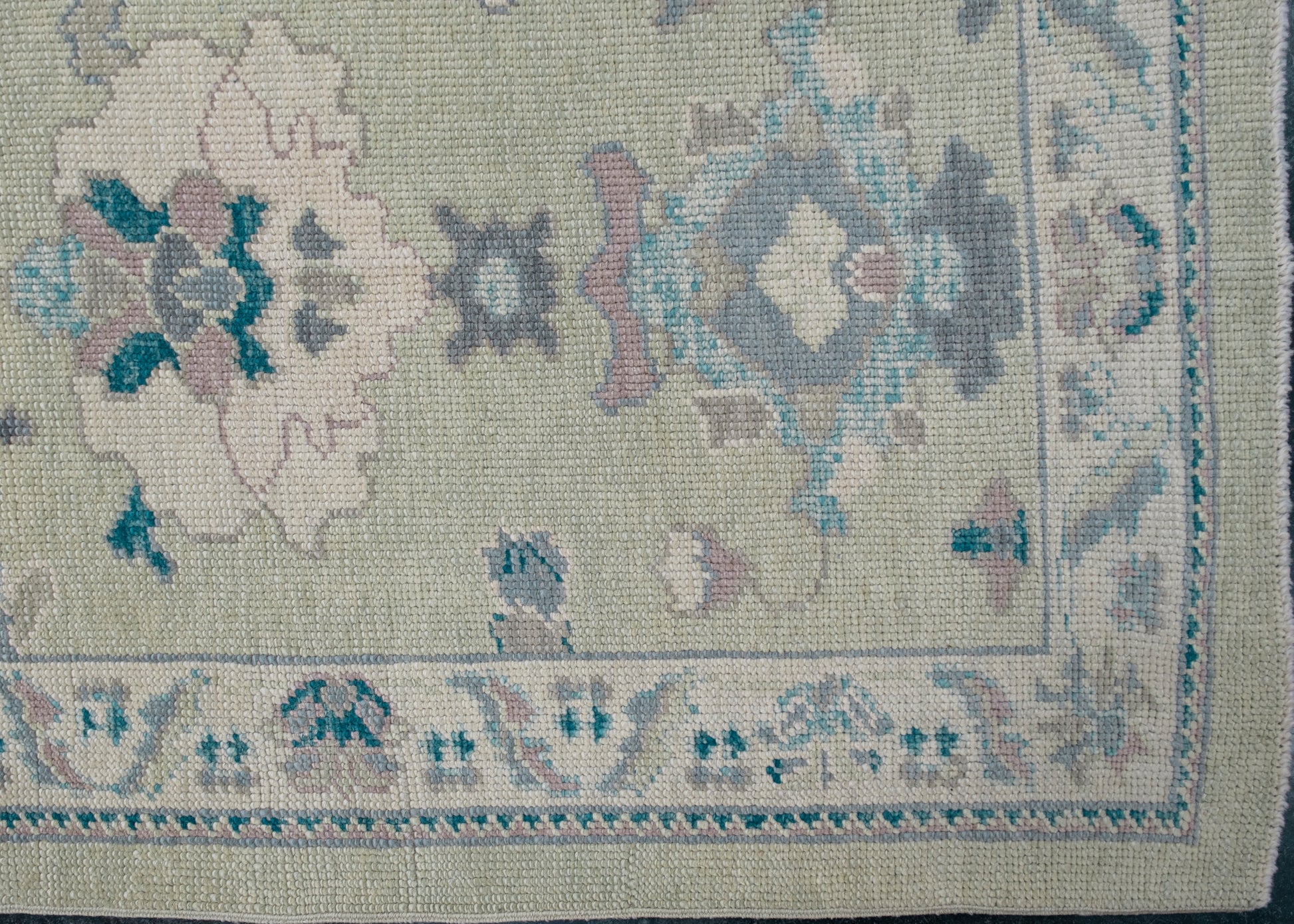 Turkish Oushak Rug Runner 2'9" x 22'3" #7691