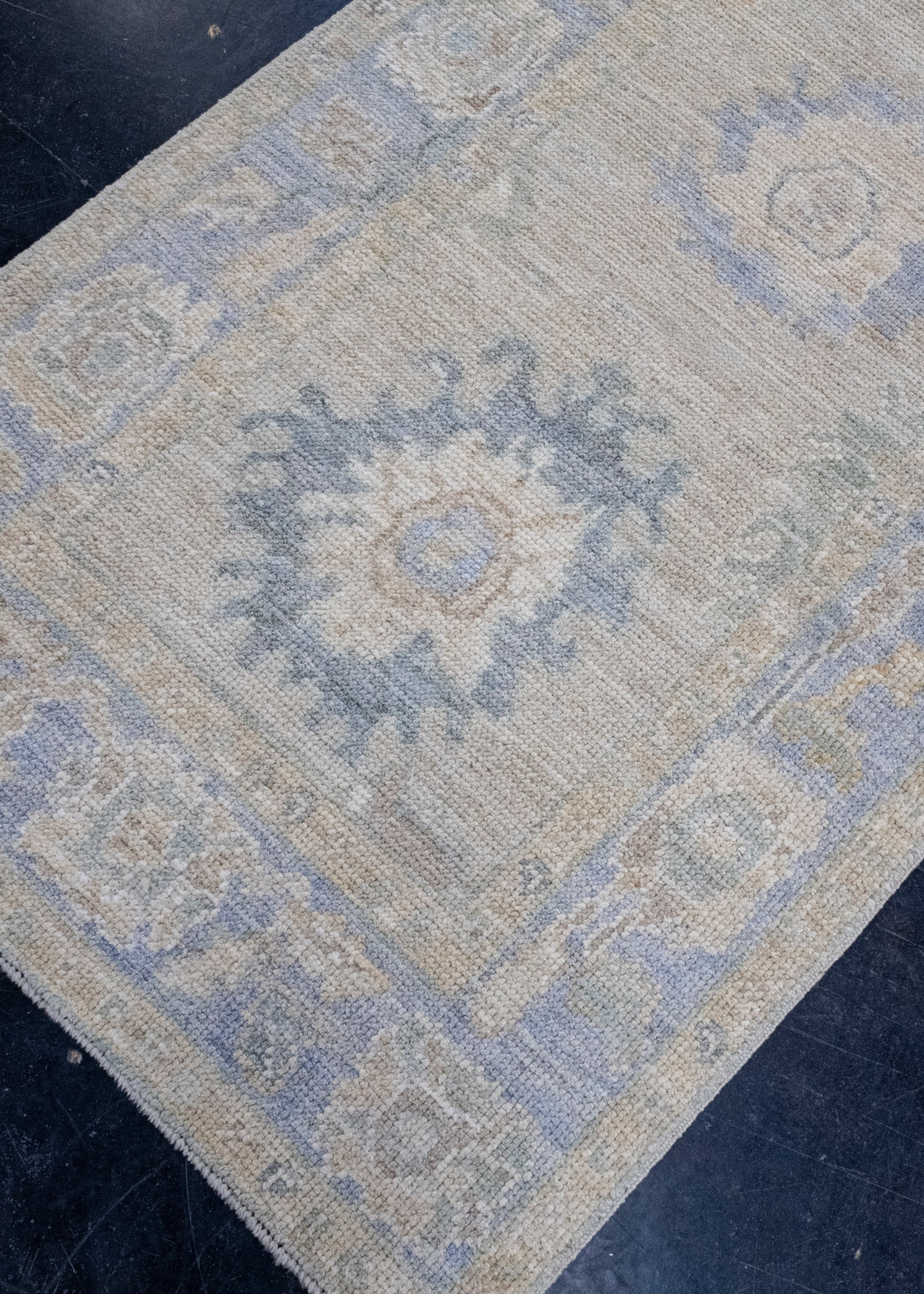 Turkish Oushak Runner Rug 2'10" x 8'9" #16600