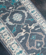 Turkish Oushak Rug Runner 3'2" x 21'5" #5592