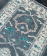 Turkish Oushak Rug Runner 3'2" x 21'5" #5592