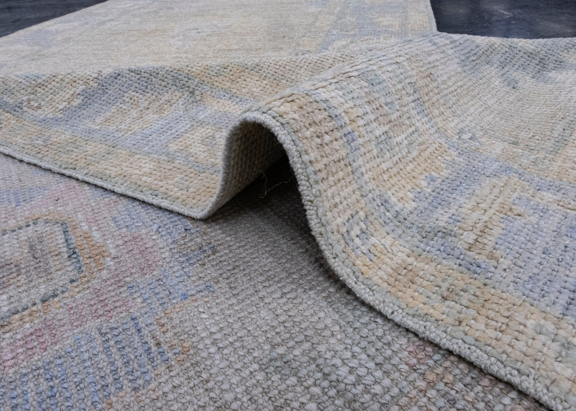 Turkish Oushak Runner Rug 2'10" x 8'9" #16600