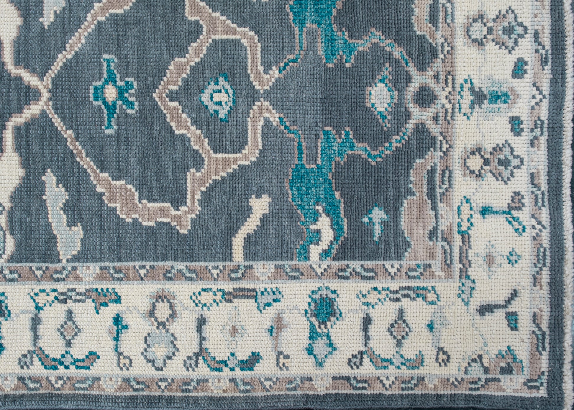 Turkish Oushak Rug Runner 3'2" x 21'5" #5592