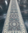 Turkish Oushak Rug Runner 2'11" x 26'10" #7731
