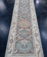 Turkish Oushak Runner Rug 2'7" x 10' #16245