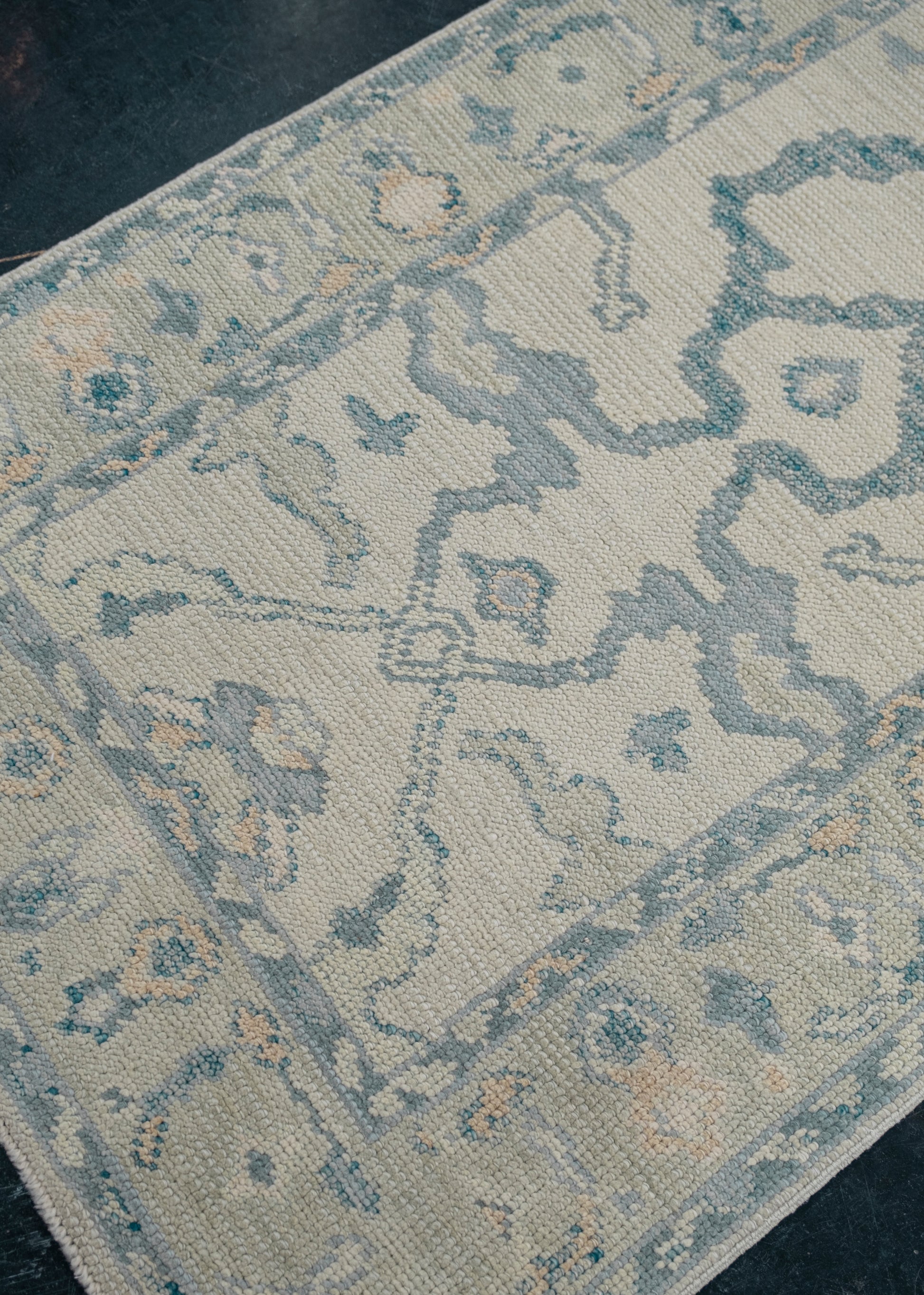Turkish Oushak Rug Runner 2'11" x 26'9" #7068