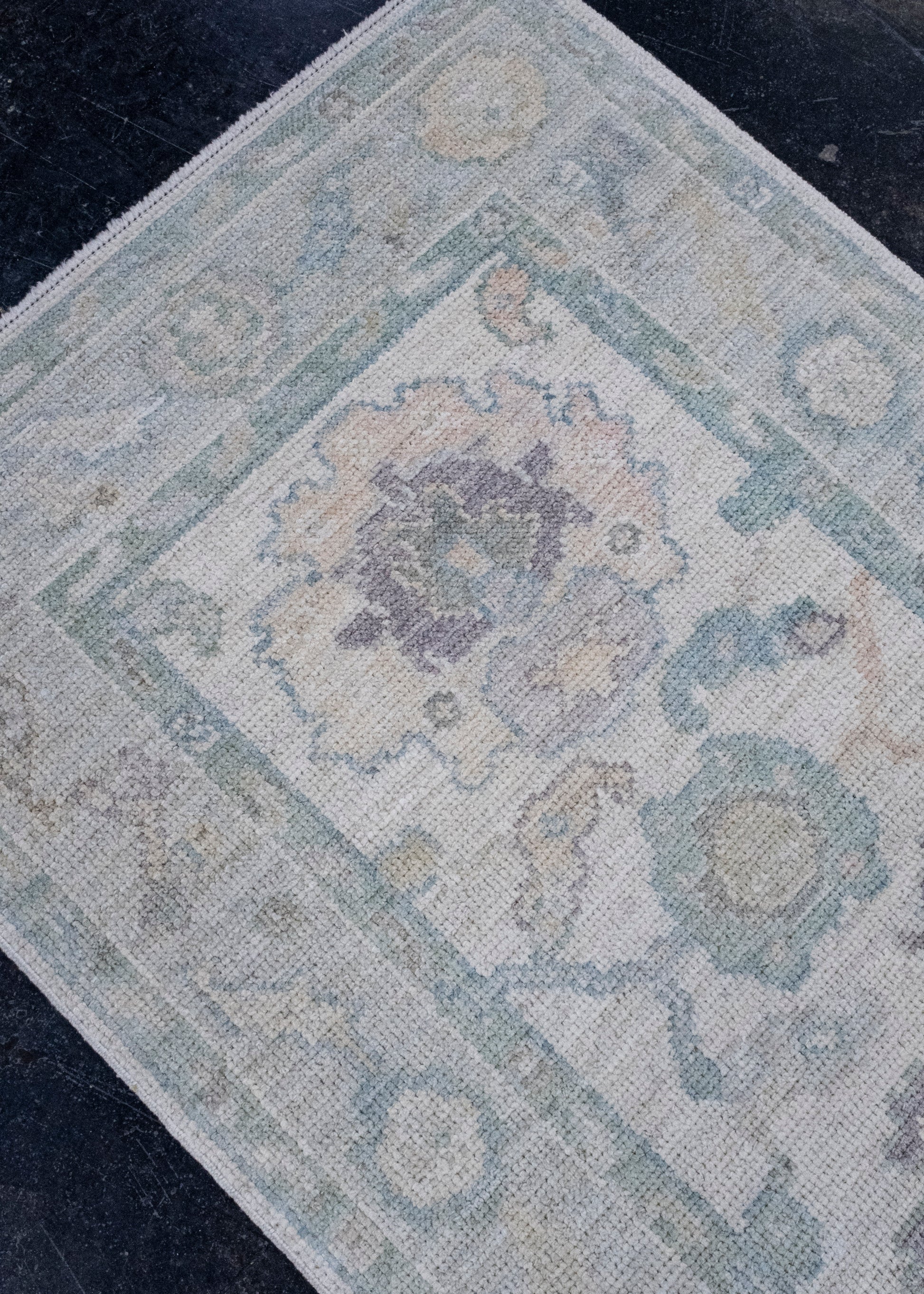 Turkish Oushak Runner Rug 2'8" x 10' #16196