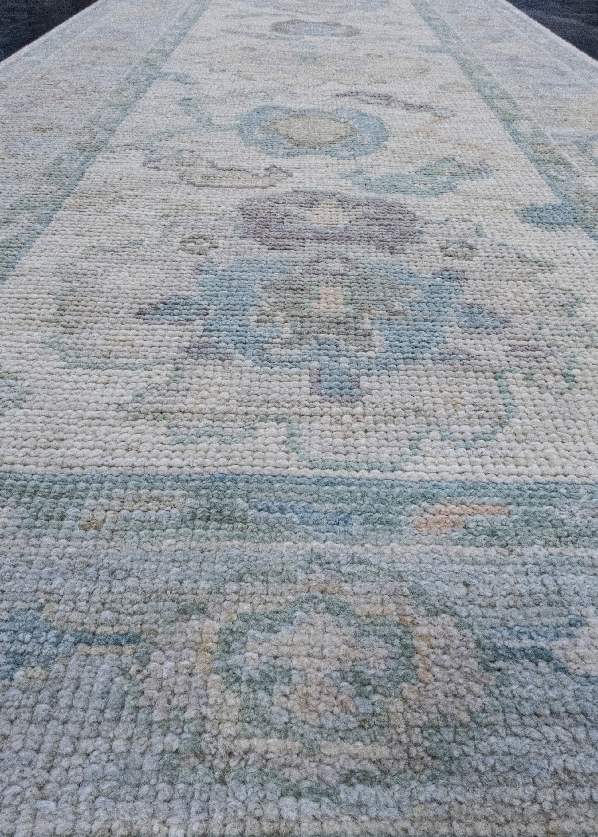 Turkish Oushak Runner Rug 2'8" x 10' #16196