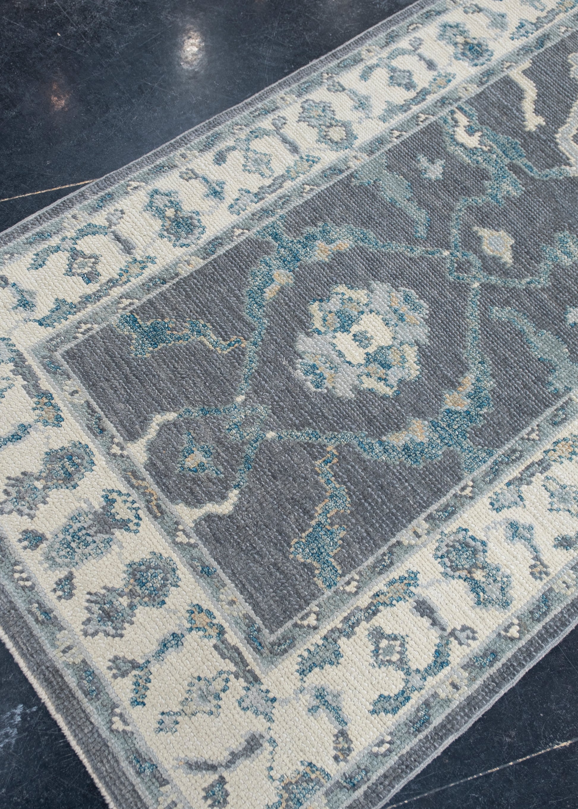 Turkish Oushak Rug Runner 2'10" x 27' #10729