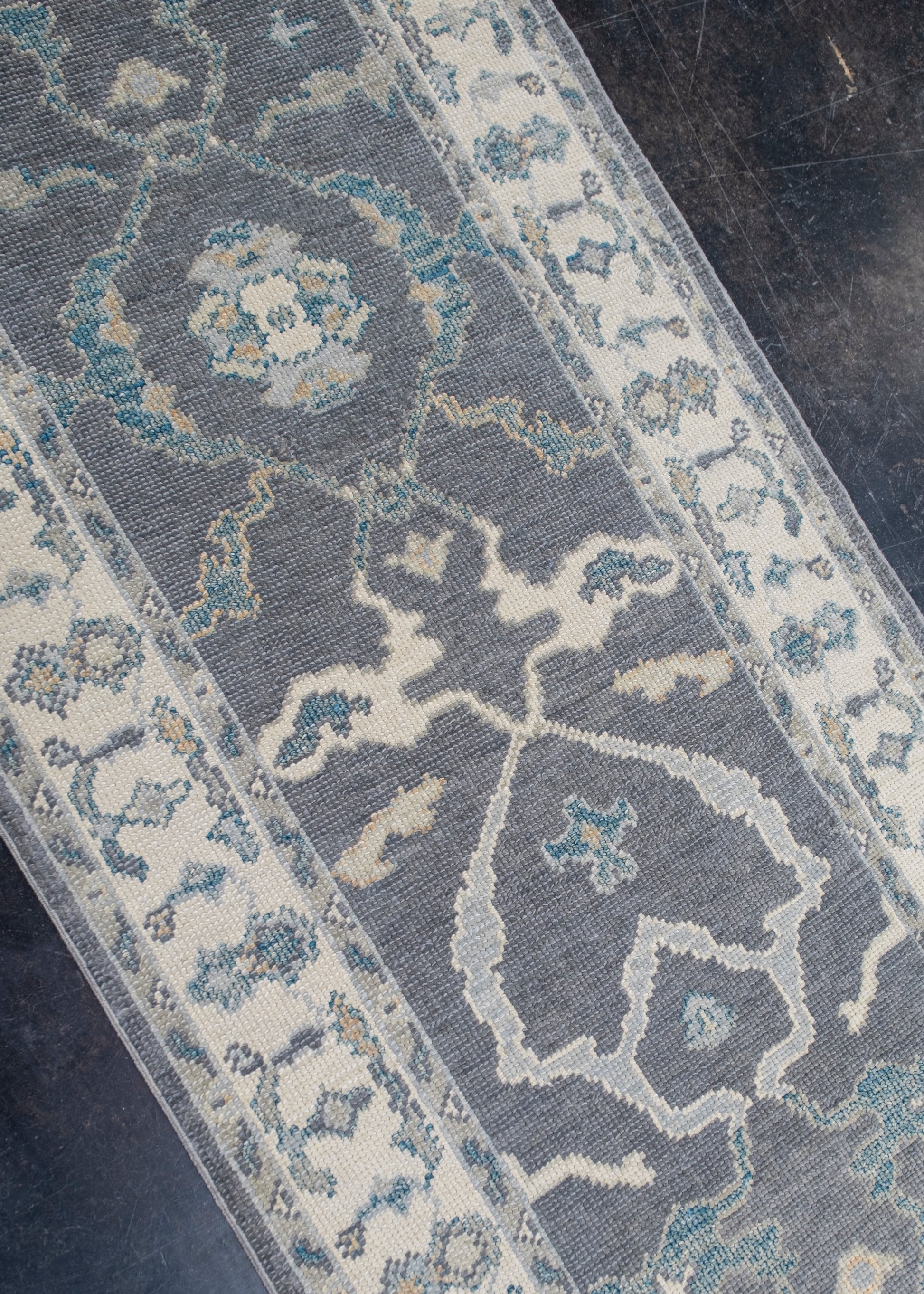 Turkish Oushak Rug Runner 2'10" x 27' #10729
