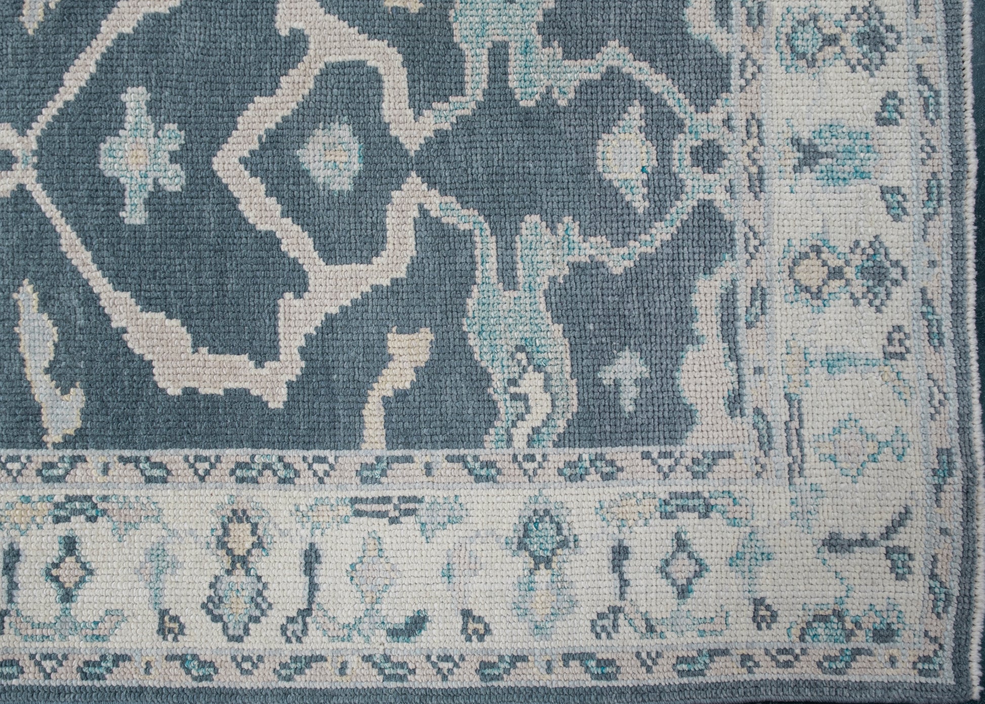 Turkish Oushak Rug Runner 3'1" x 21'2" #4765