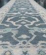 Turkish Oushak Rug Runner 3'1" x 21'2" #4765