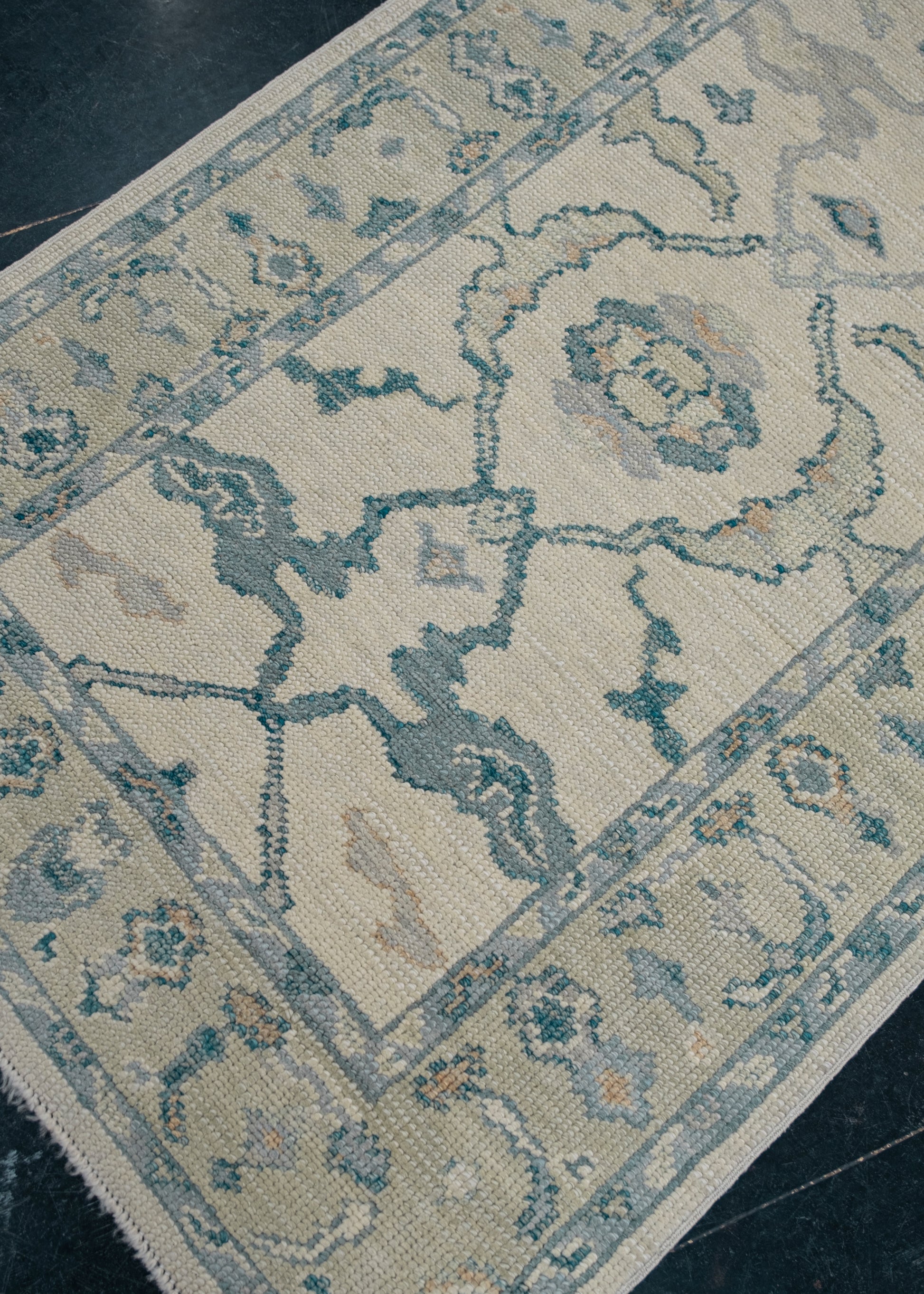 Turkish Oushak Rug Runner 2'11" x 27'4" #7134