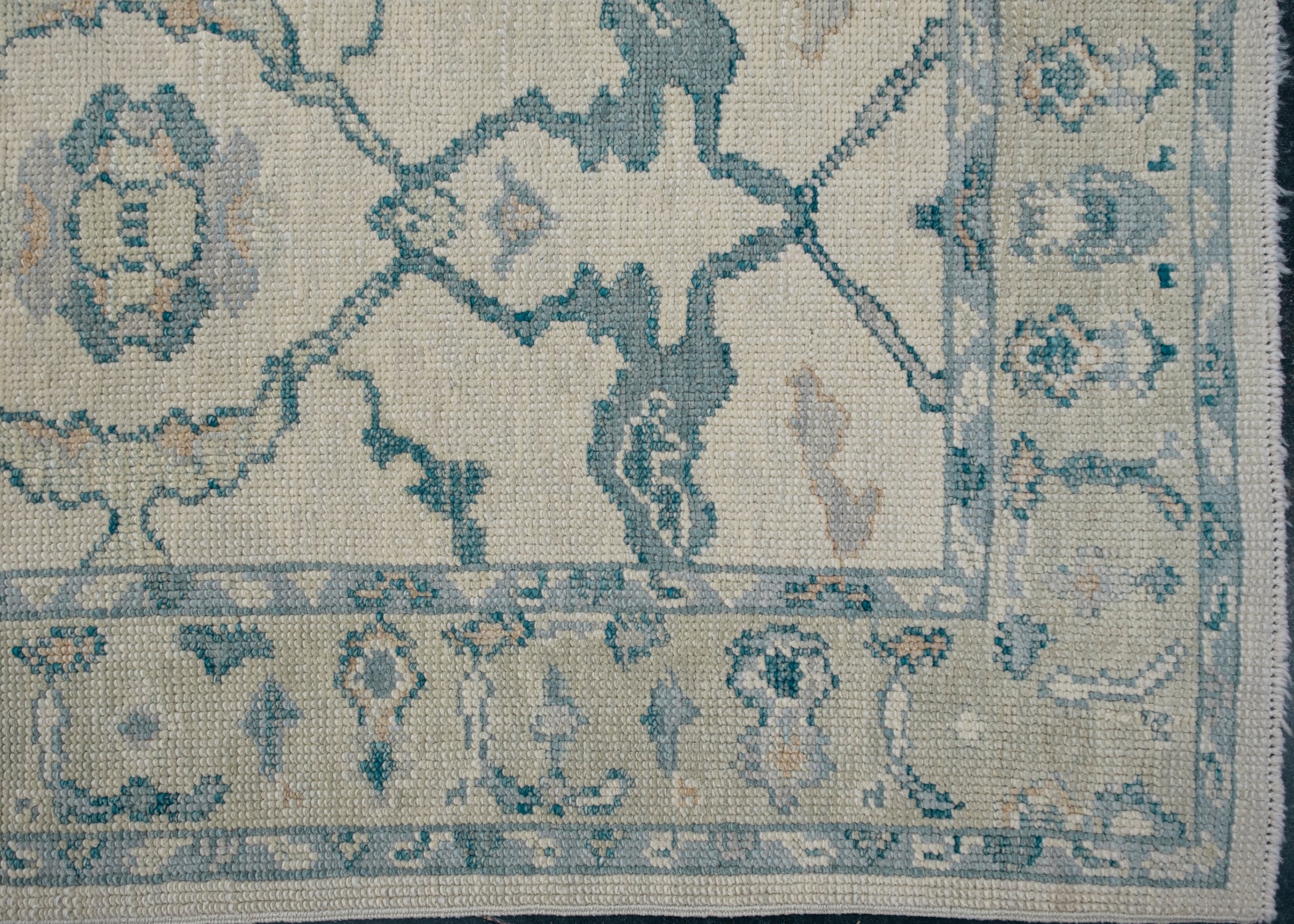 Turkish Oushak Rug Runner 2'11" x 27'4" #7134