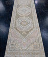 Turkish Oushak Runner Rug 2'9" x 10' #16310