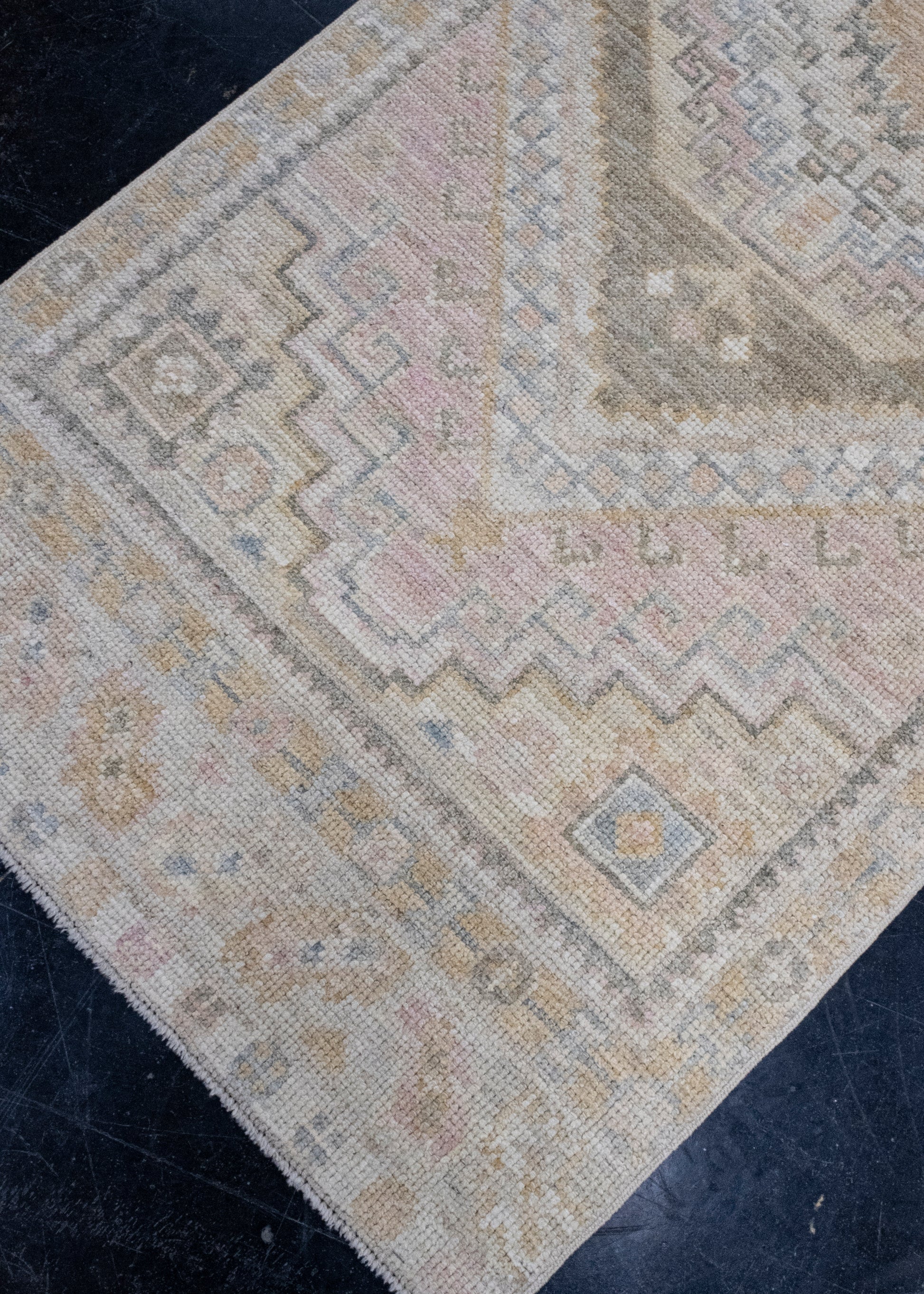 Turkish Oushak Runner Rug 2'9" x 10' #16310