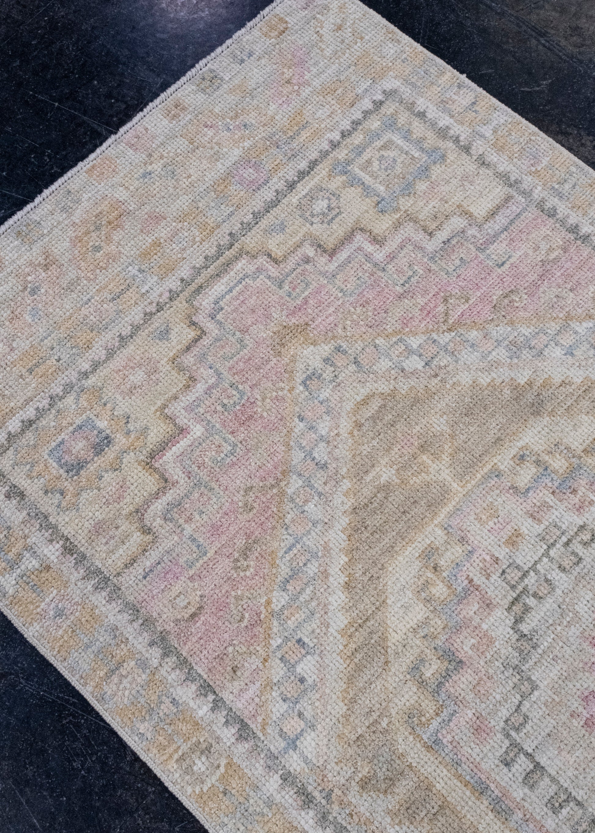 Turkish Oushak Runner Rug 2'9" x 10' #16310