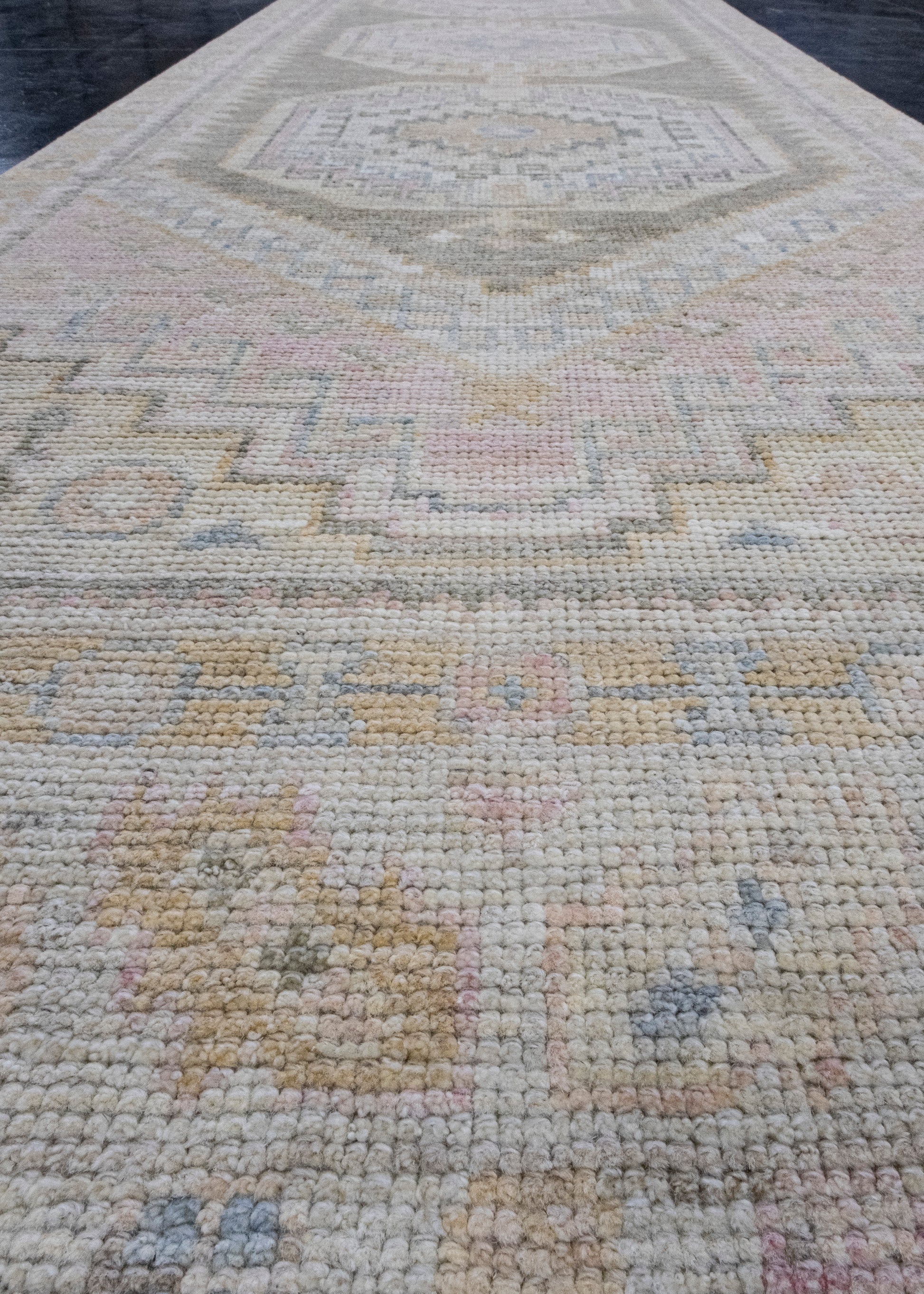 Turkish Oushak Runner Rug 2'9" x 10' #16310