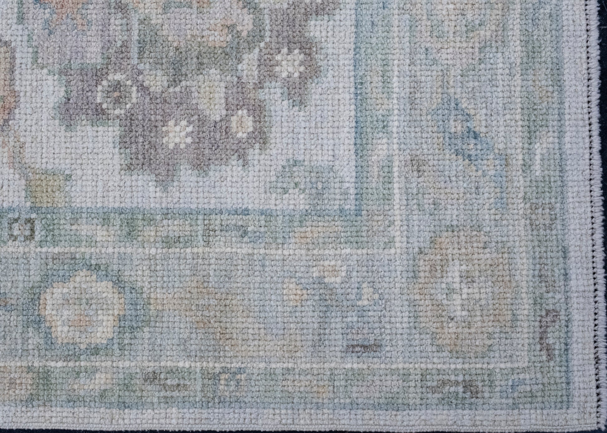 Turkish Oushak Runner Rug 2'9" x 8'1" #16393