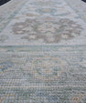 Turkish Oushak Runner Rug 2'9" x 8'1" #16393