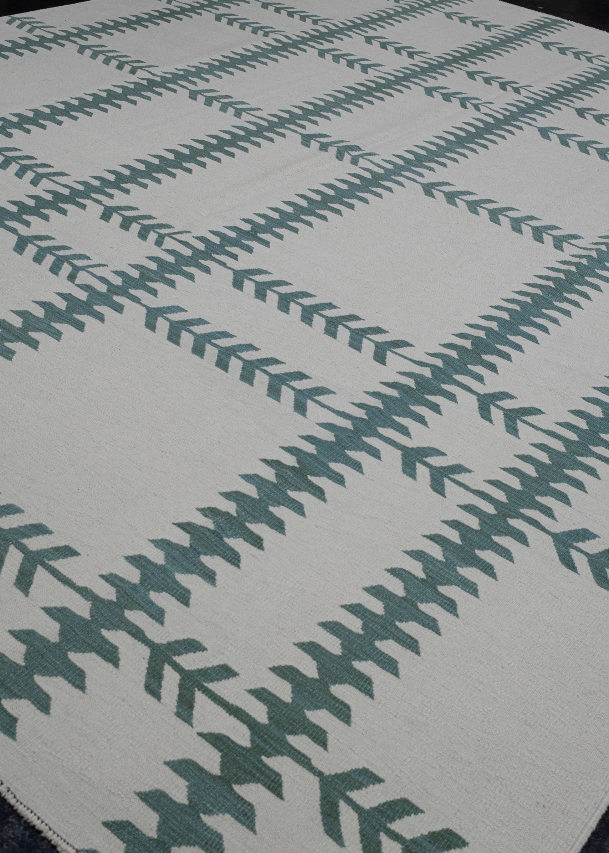 Oriental Flat Weave Turkish Kilim 9'4" x 12' #11955