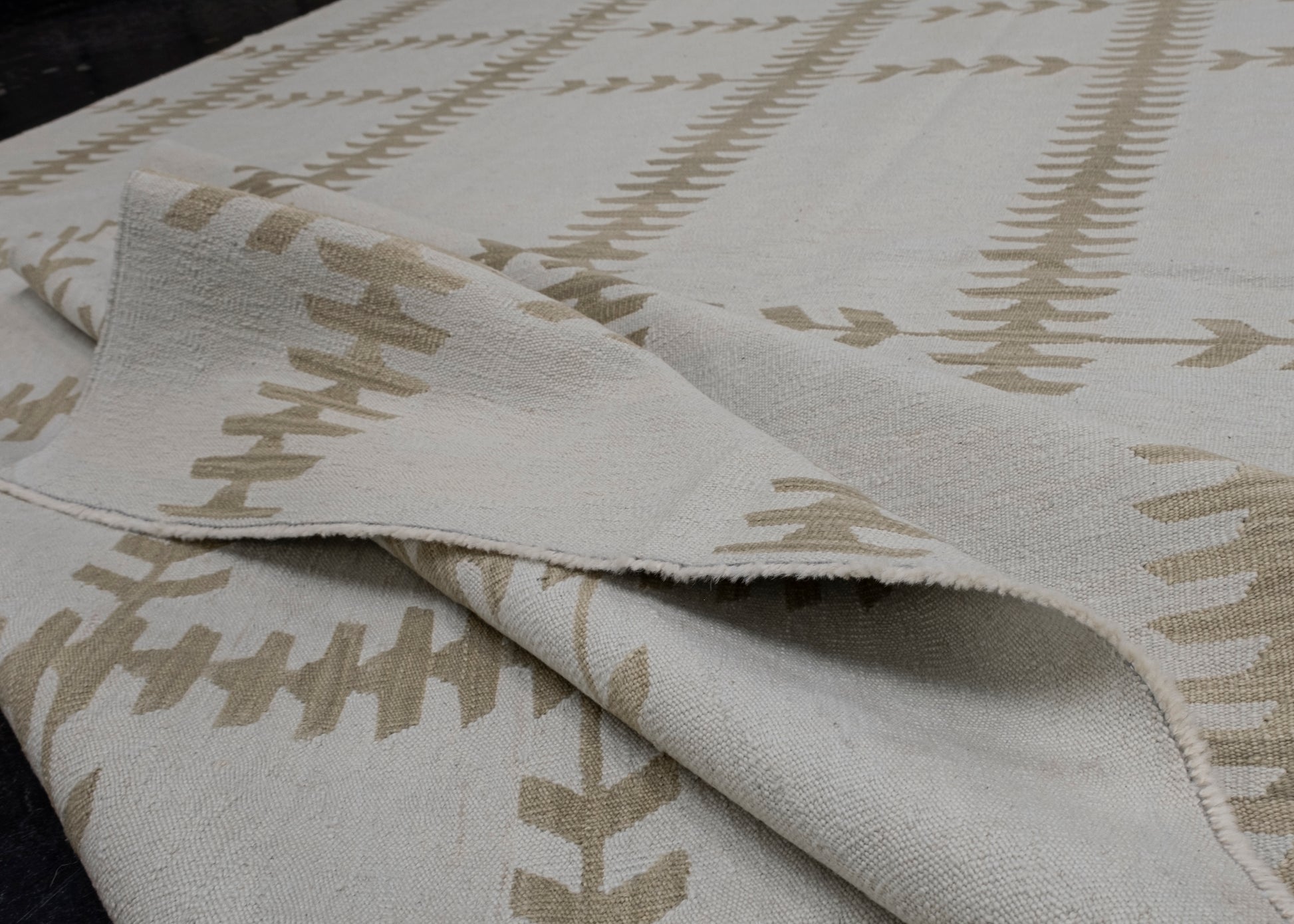 Oriental Flat Weave Turkish Kilim 9'1" x 12'2" #12213