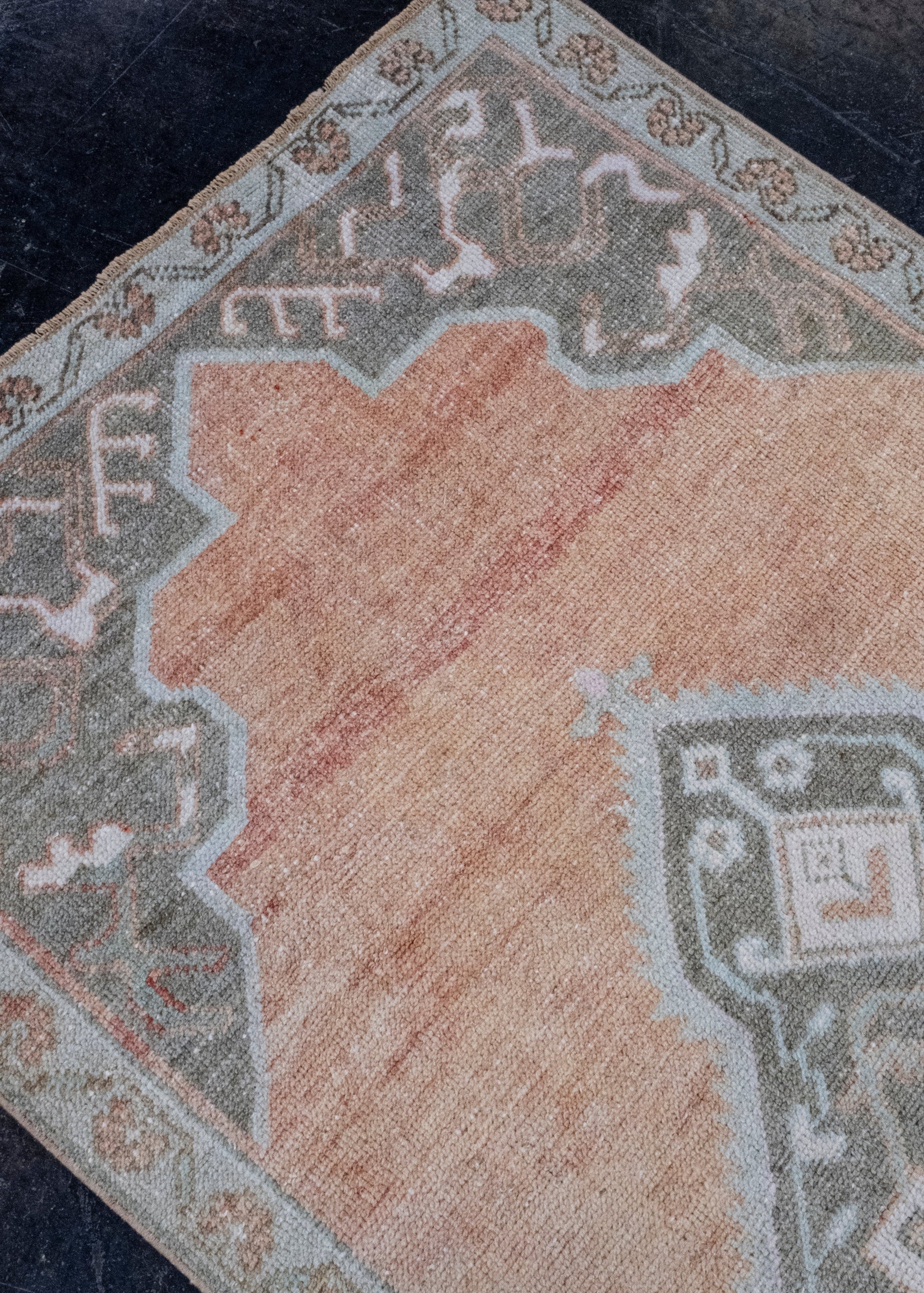 Turkish Vintage Anatolian Runner Rug 3'3" x 10'9" #7030