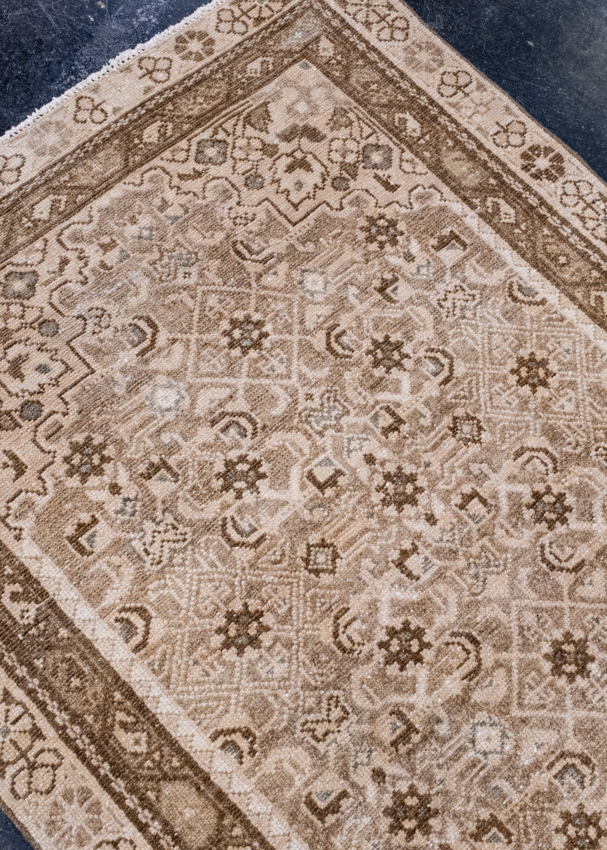 Turkish Vintage Anatolian Runner Rug 3'1" x 12'6" #7019