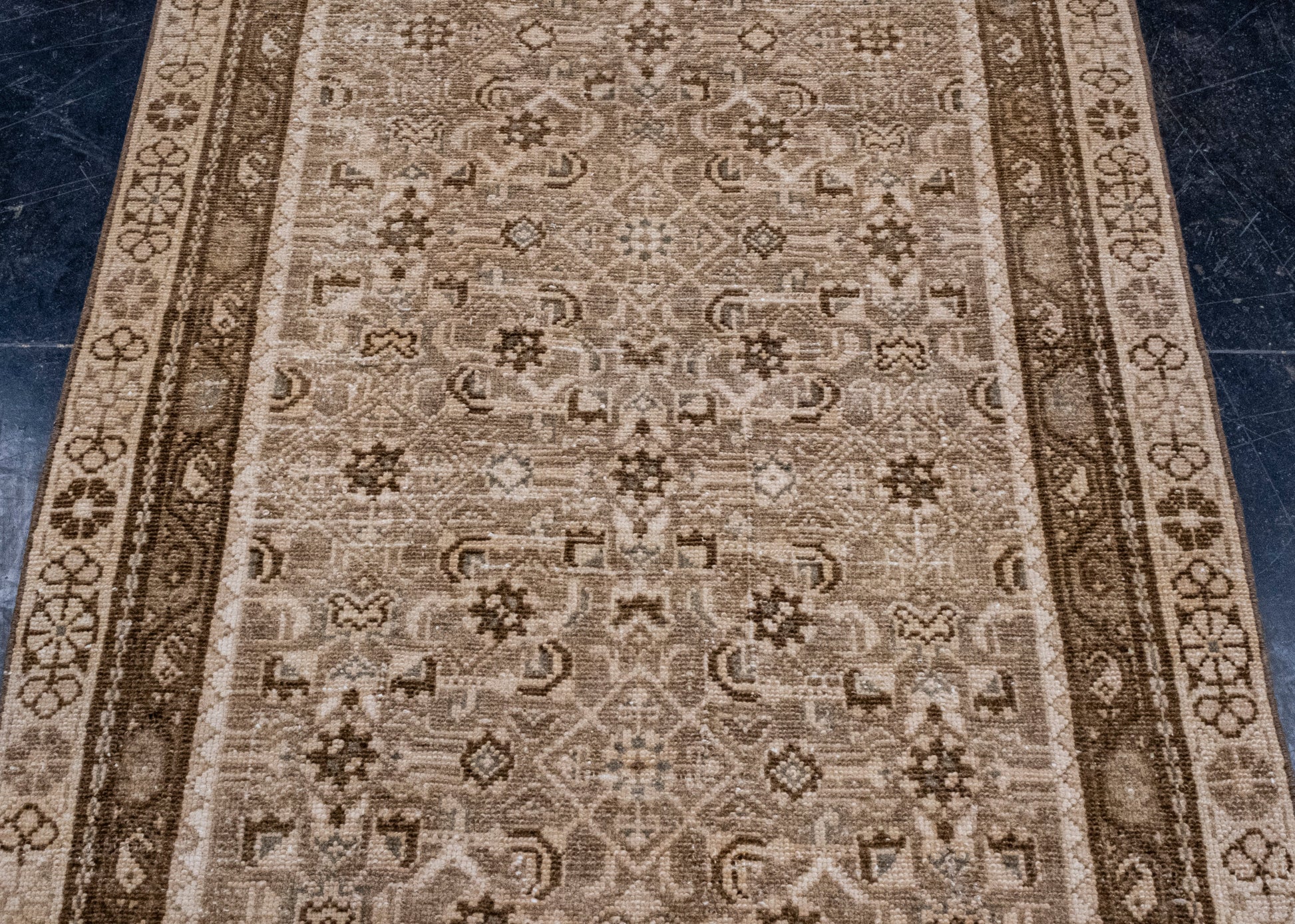 Turkish Vintage Anatolian Runner Rug 3'1" x 12'6" #7019