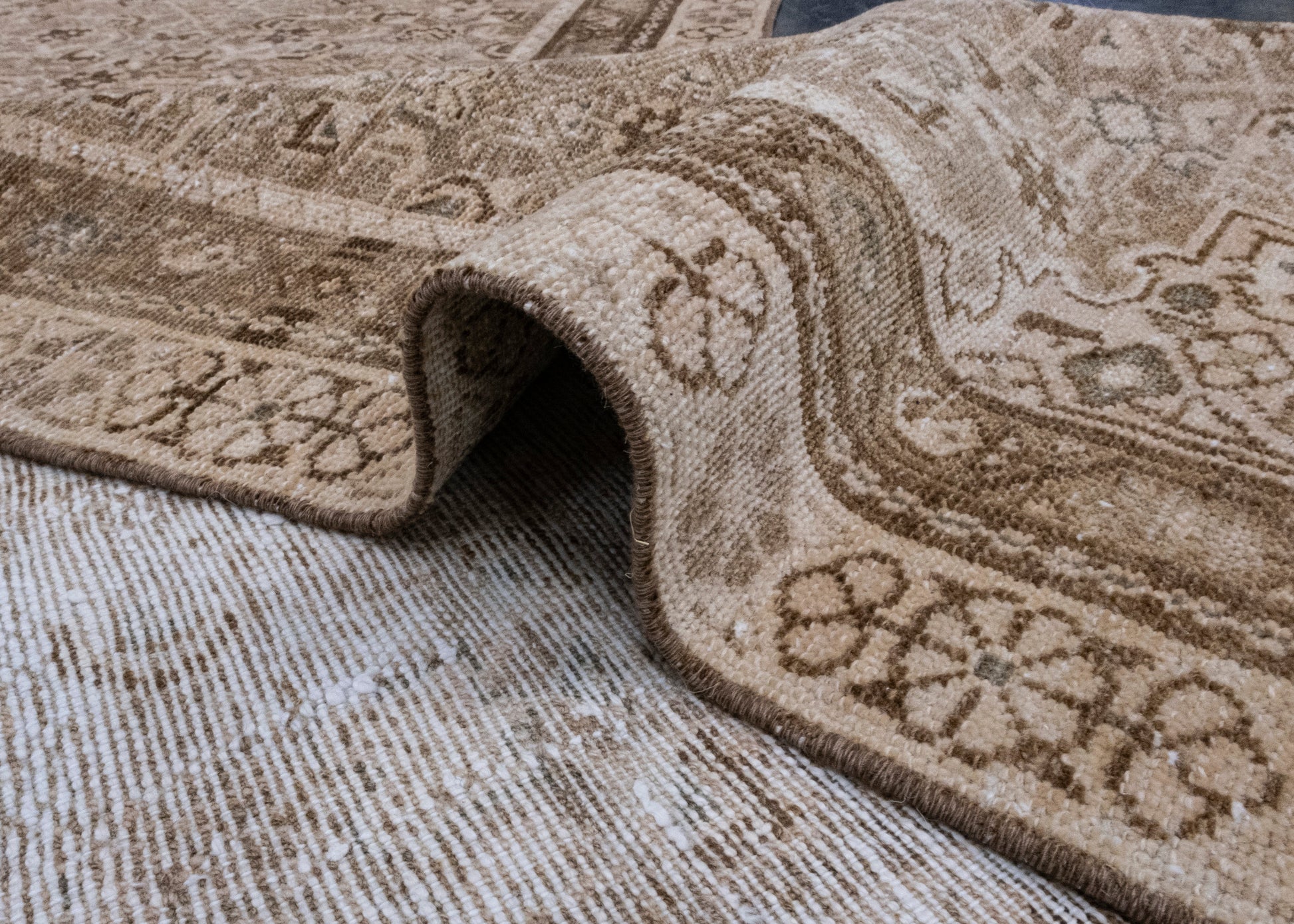 Turkish Vintage Anatolian Runner Rug 3'1" x 12'6" #7019