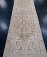 Turkish Vintage Anatolian Runner Rug 3' x 13'2" #7017