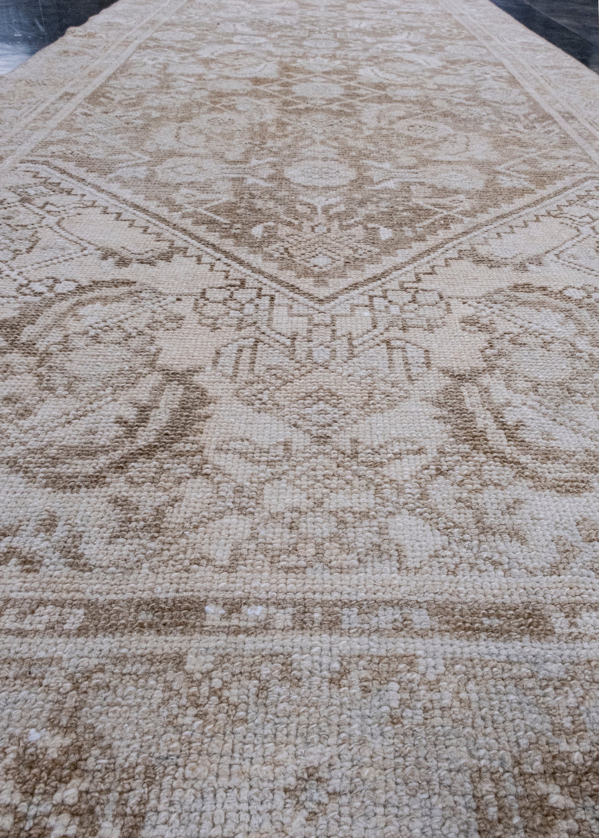 Turkish Vintage Anatolian Runner Rug 3' x 13'2" #7017