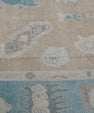 Turkish Oushak Rug 8'9" x 11'1" #11922