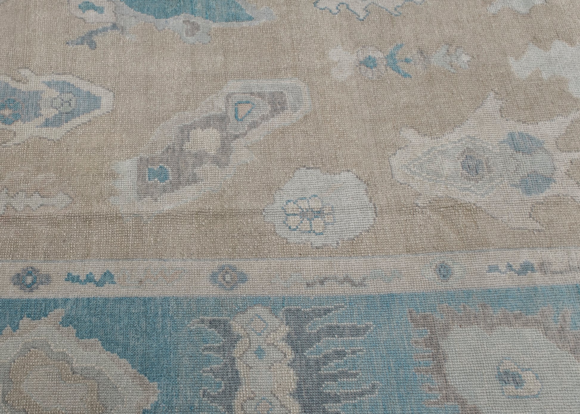 Turkish Oushak Rug 8'9" x 11'1" #11922