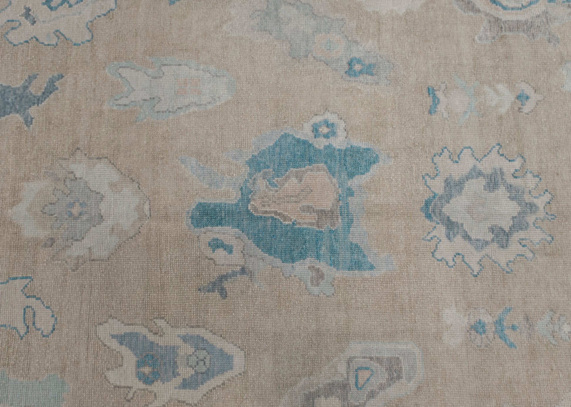 Turkish Oushak Rug 8'9" x 11'1" #11922