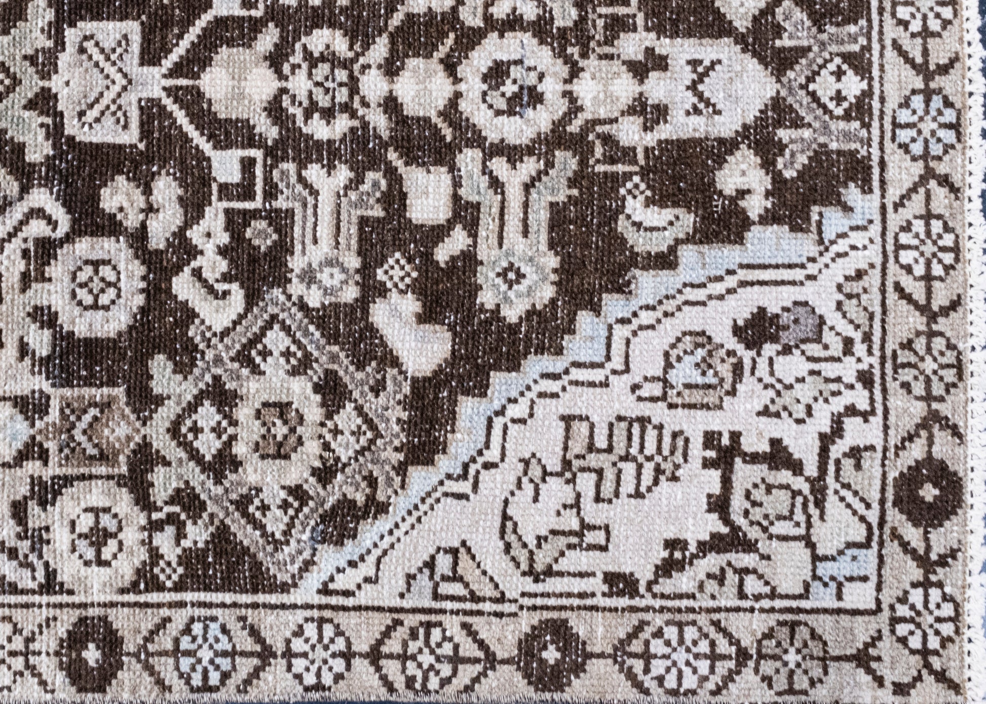 Turkish Vintage Anatolian Runner Rug 2'7" x 9'5" #7024