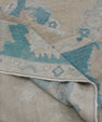 Turkish Oushak Rug 8'9" x 11'1" #11922