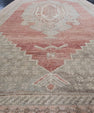 Turkish Vintage Anatolian Runner Rug 3'3" x 10'5" #16804