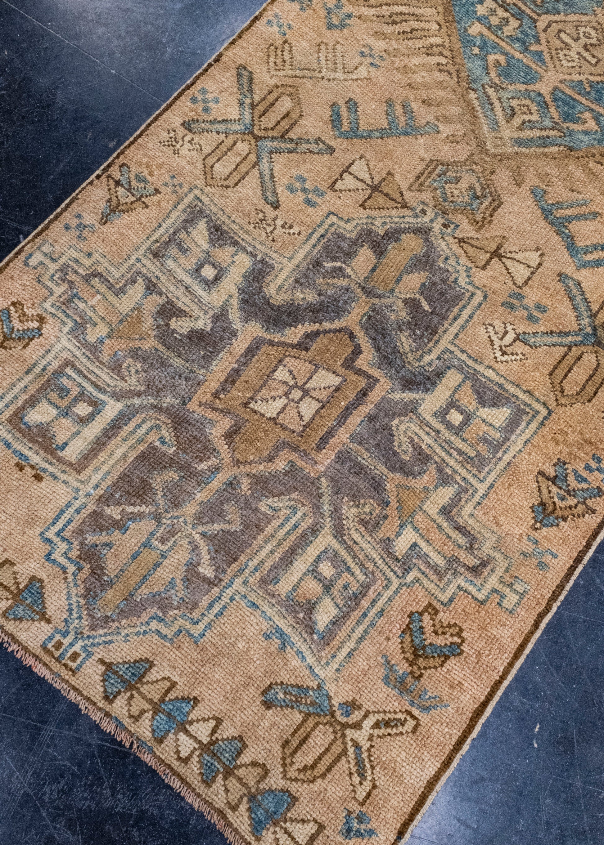 Turkish Vintage Anatolian Runner Rug 2'10" x 10'7" #16664