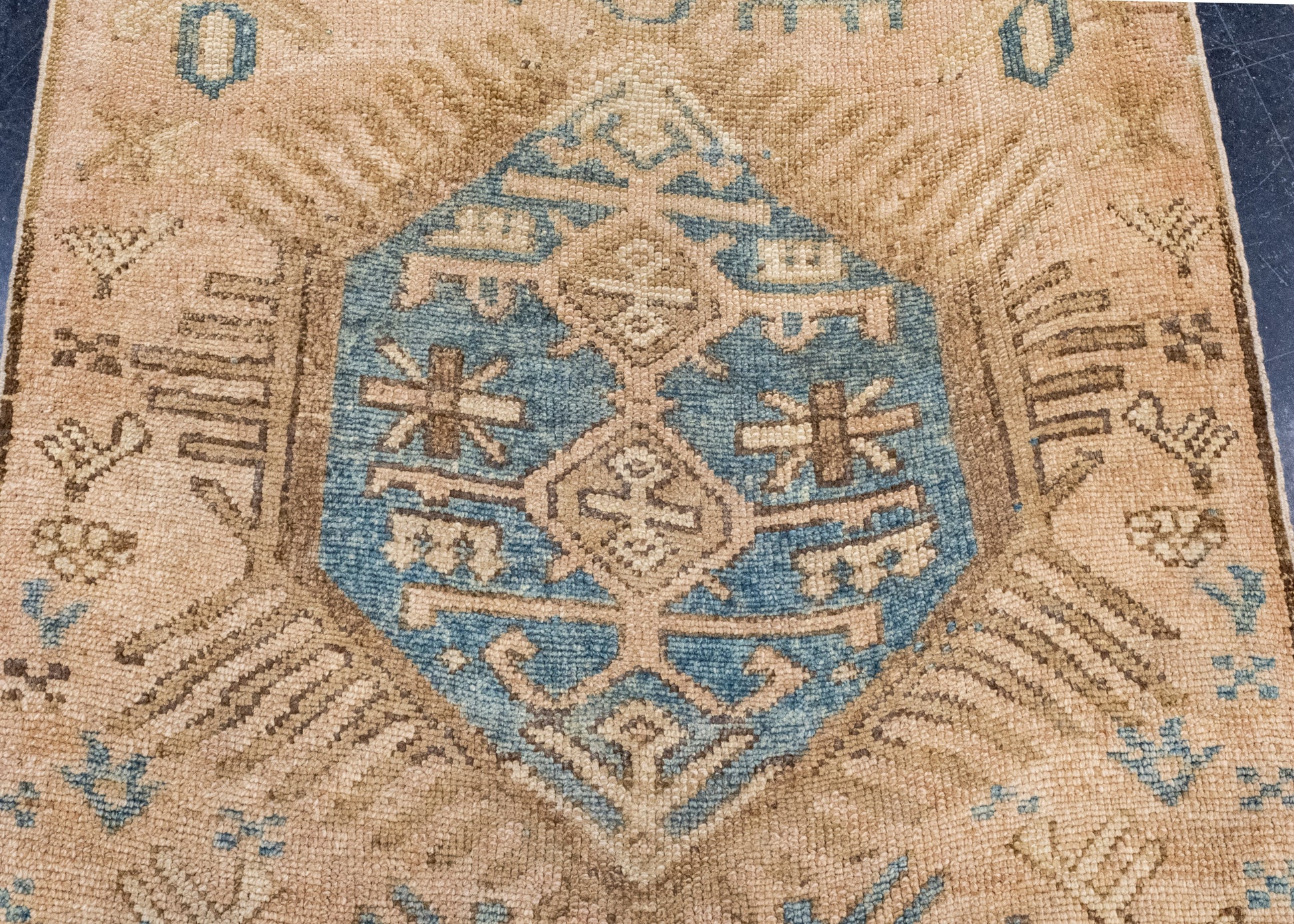 Turkish Vintage Anatolian Runner Rug 2'10" x 10'7" #16664