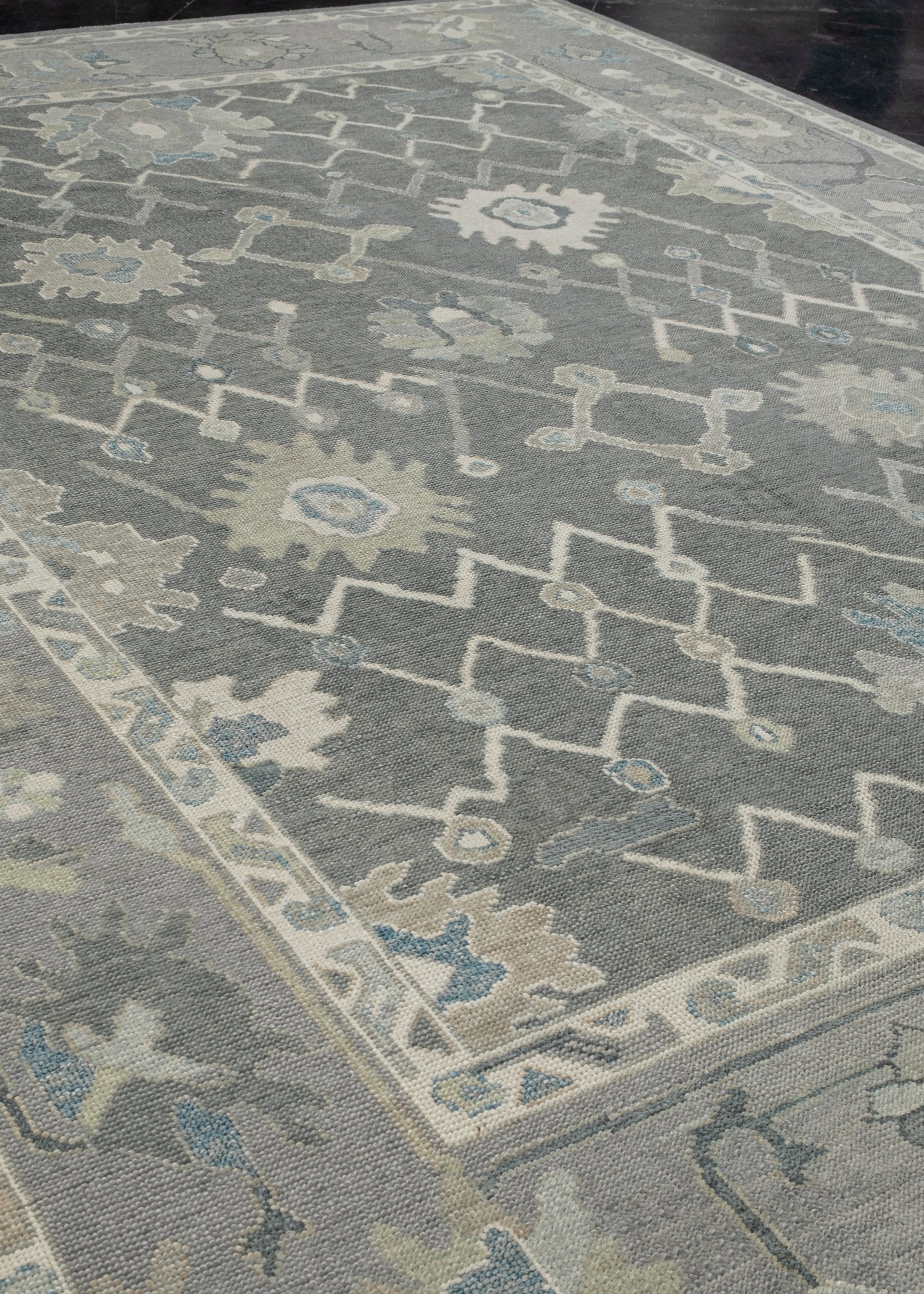 Turkish Oushak Rug 9' x 12'2" #12153