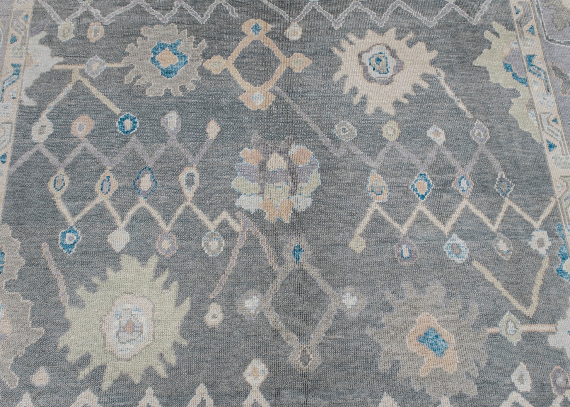 Turkish Oushak Rug 8'11" x 11'8" #12119
