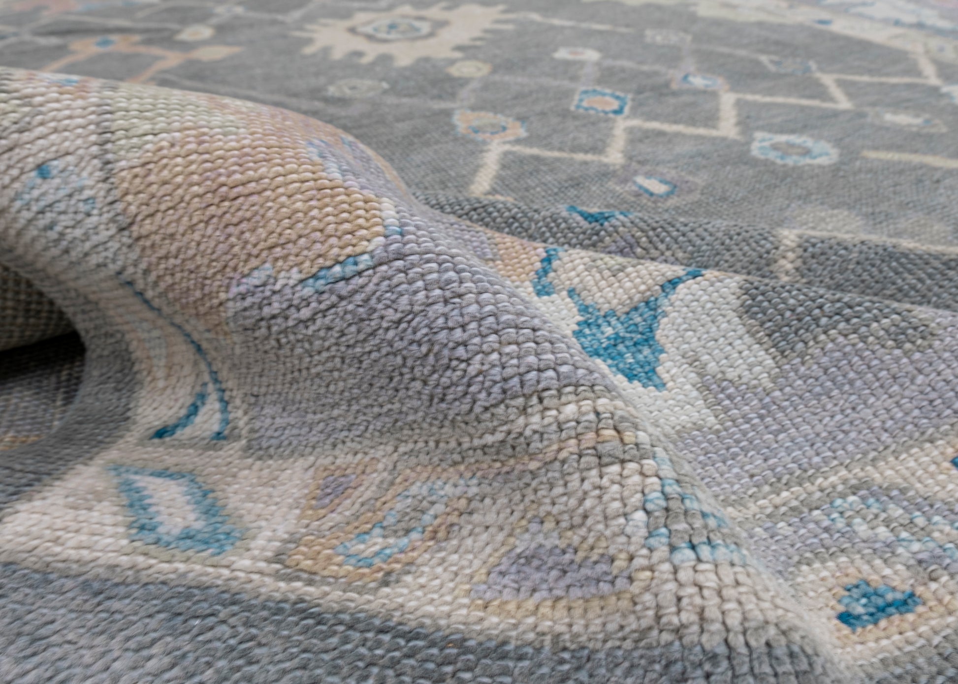 Turkish Oushak Rug 8'11" x 11'8" #12119