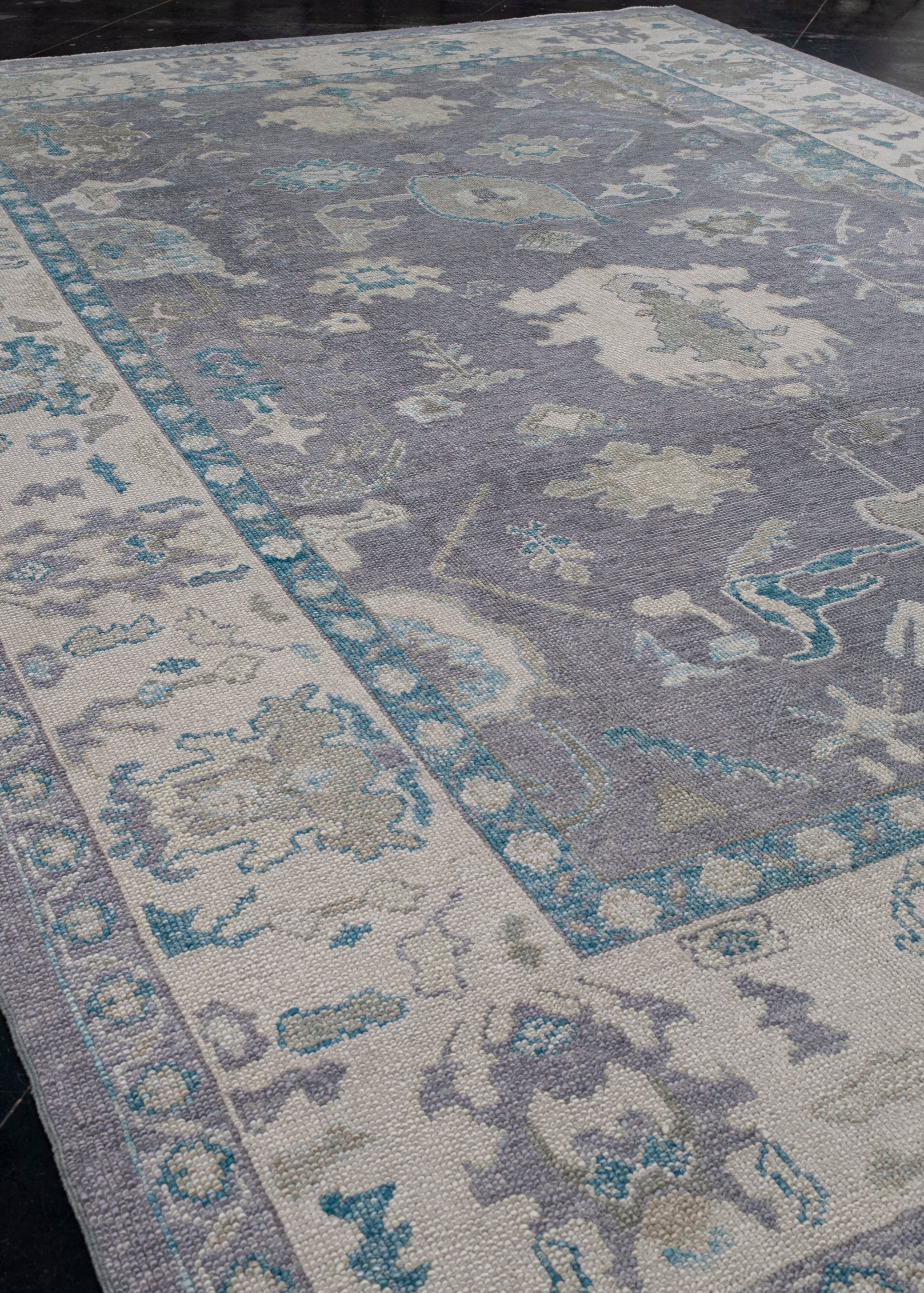 Turkish Oushak Rug 8'11" x 12'9" #8189